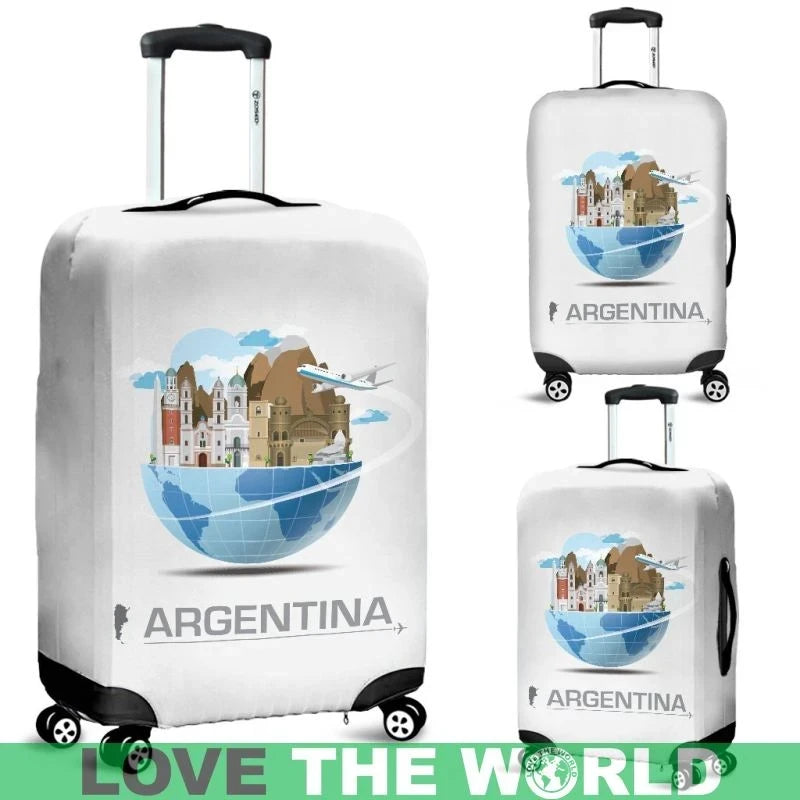 Argentina Travel Luggage Cover 02