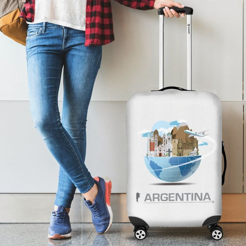 Argentina Travel Luggage Cover 02