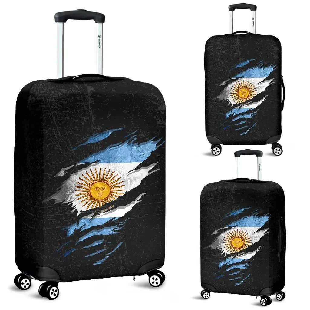 Argentina In Me Luggage Covers Special Grunge Style