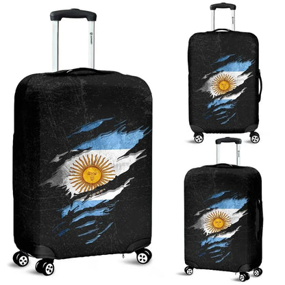 Argentina In Me Luggage Covers Special Grunge Style