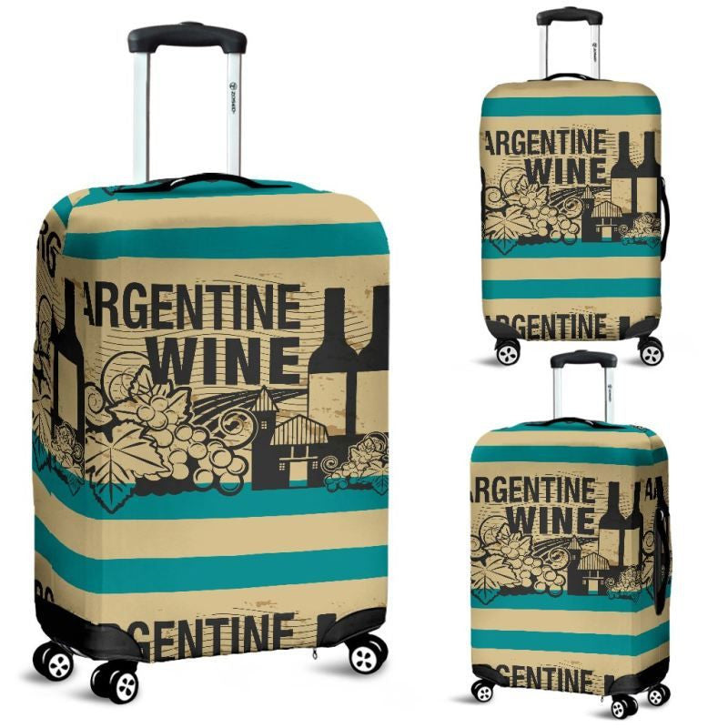Argentine Wine Luggage Cover Ha8