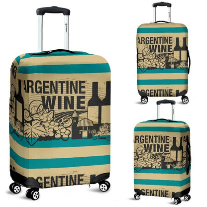Argentine Wine Luggage Cover Ha8