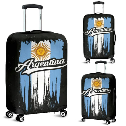 Argentina Vintage Flag Luggage Cover