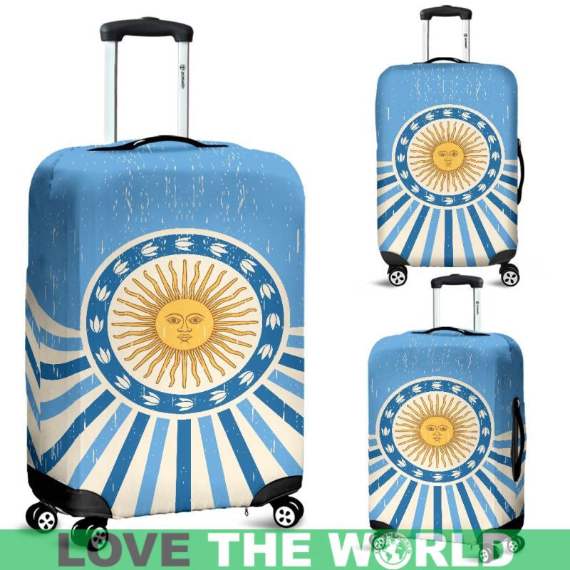 Vintage Argentina Luggage Cover 02