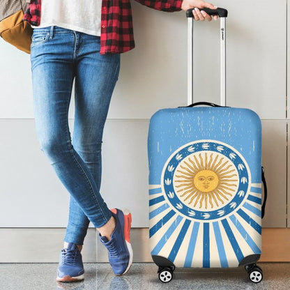 Vintage Argentina Luggage Cover 02