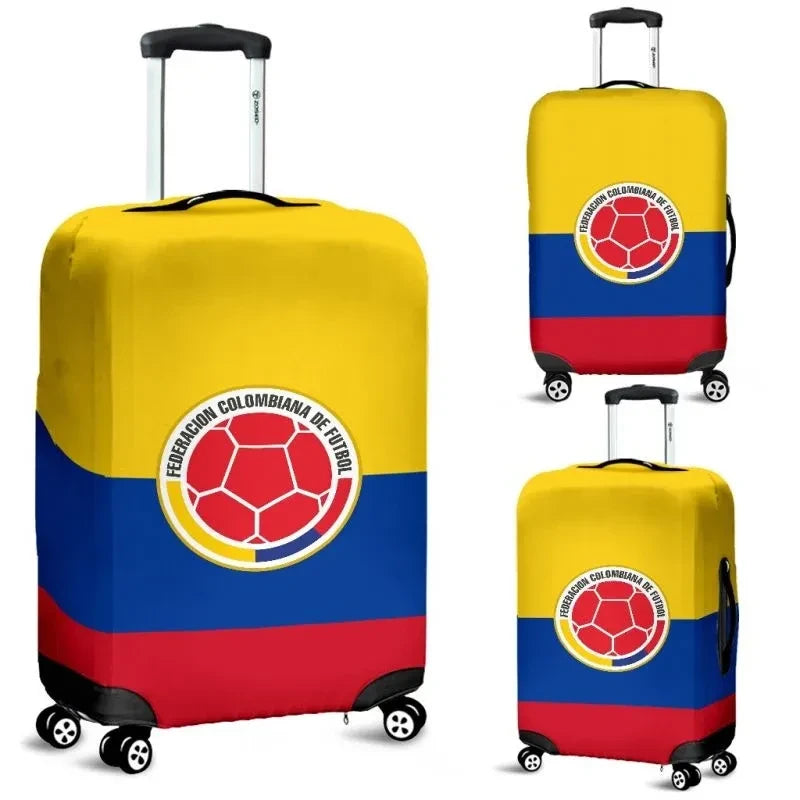 Colombia National Football Luggage Cover Nn4