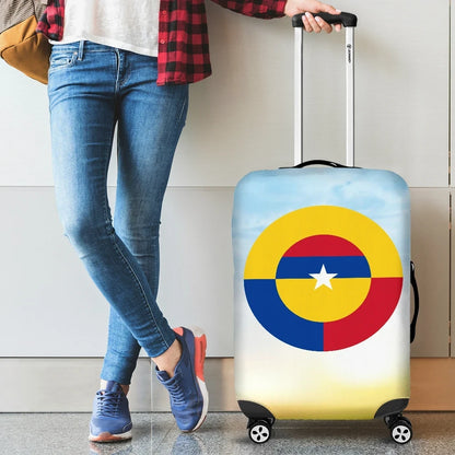 Colombia Air Force Roundel Luggage Cover