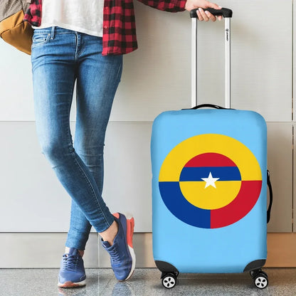 Colombia Air Force Roundel Luggage Cover