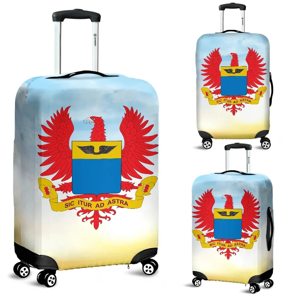 Colombia Air Force Coat Of Arms Luggage Cover