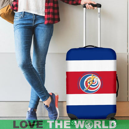 Costa Rica National Football Luggage Cover 01