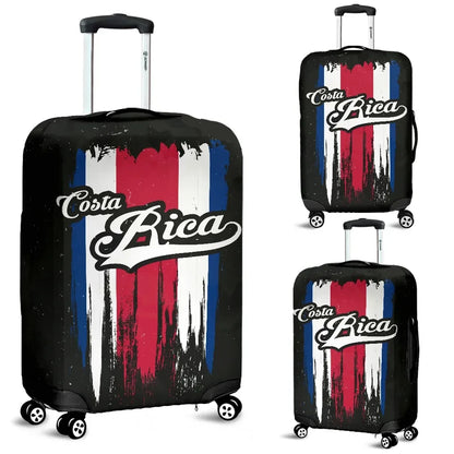 Costa Rica Vintage Flag Luggage Cover