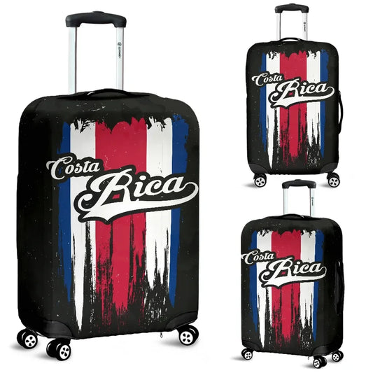 Costa Rica Vintage Flag Luggage Cover