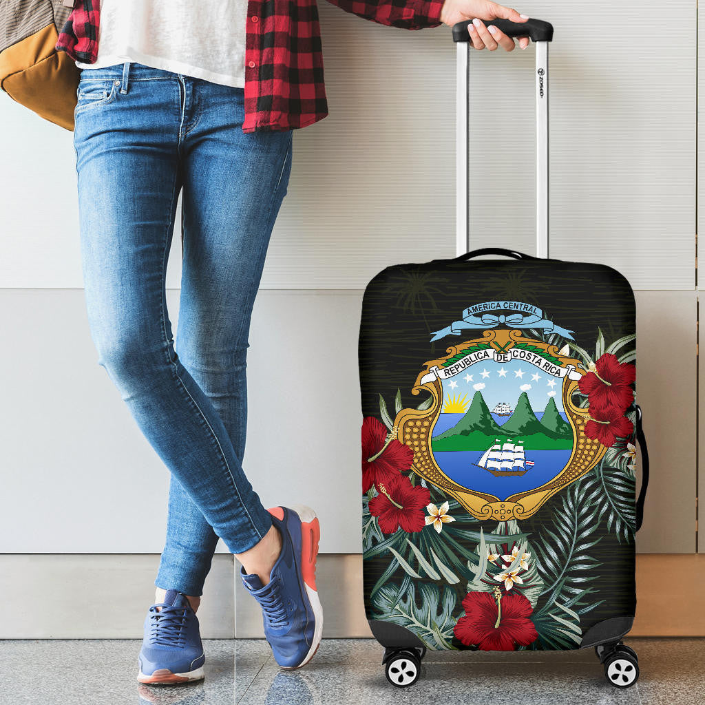 Costa Rica Hibiscus Luggage Cover