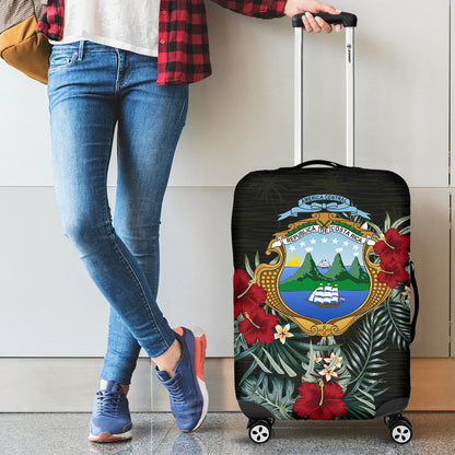 Costa Rica Hibiscus Luggage Cover
