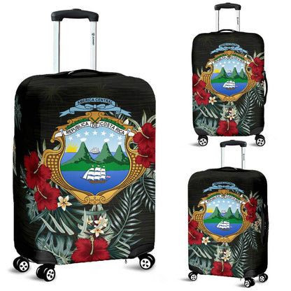 Costa Rica Hibiscus Luggage Cover