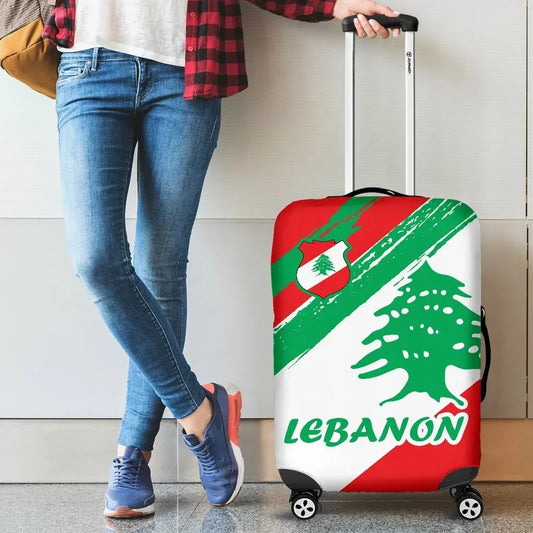 Lebanon Luggage Covers Lebanon Flag 4