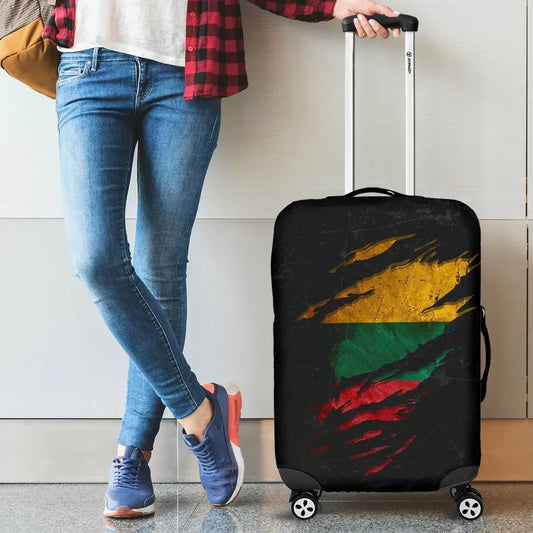Lithuania in Me Luggage Covers Special Grunge Style