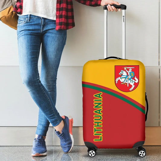 Lithuania Luggage Covers Curve Version Bn01