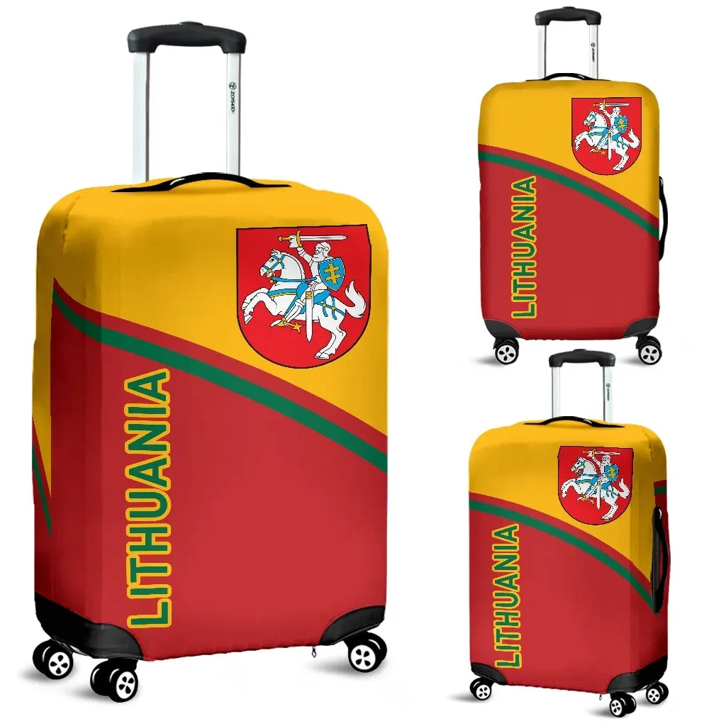 Lithuania Luggage Covers Curve Version Bn01