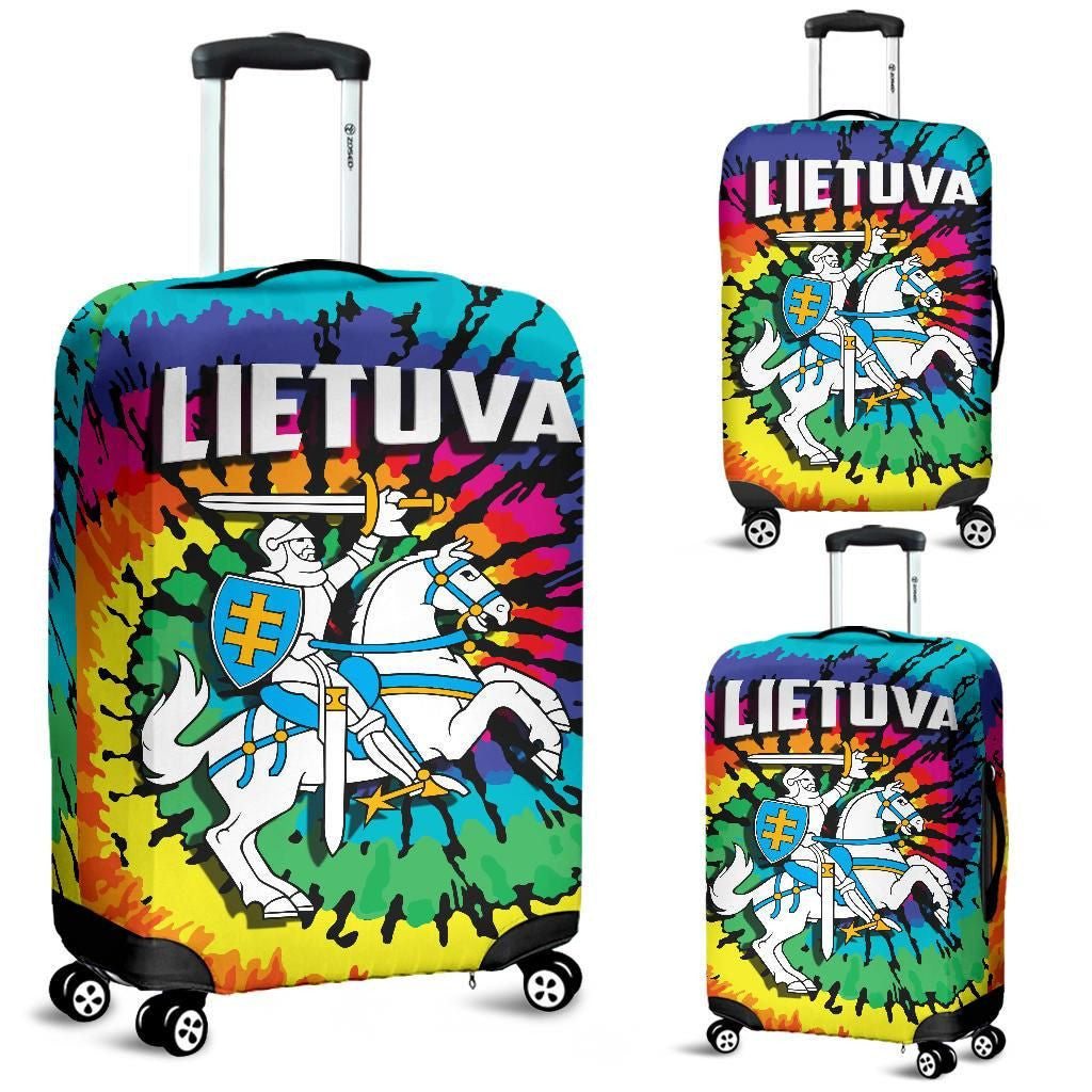 Lithuania Luggage Covers Tie Dye