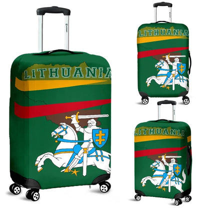 Lithuania Flag Luggage Covers Map Version