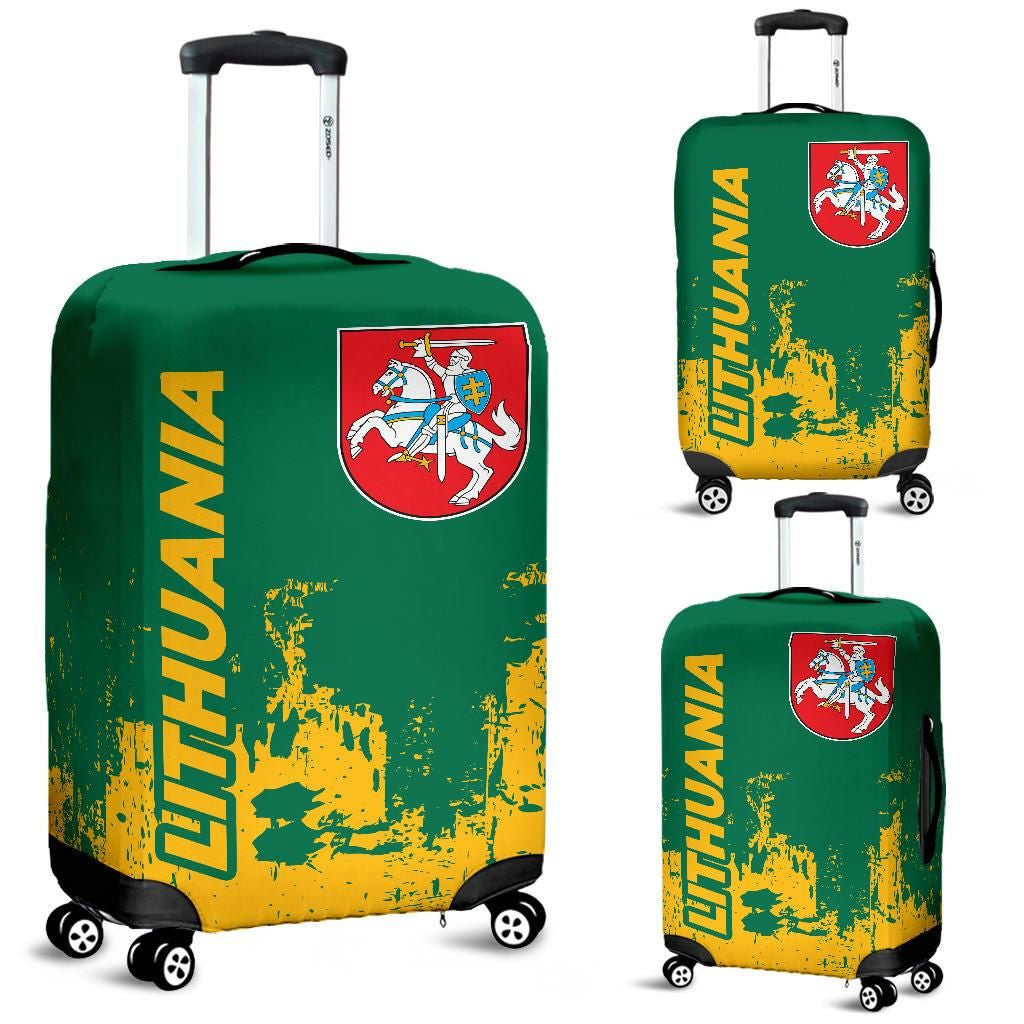 Lithuania Luggage Cover Smudge Style 0