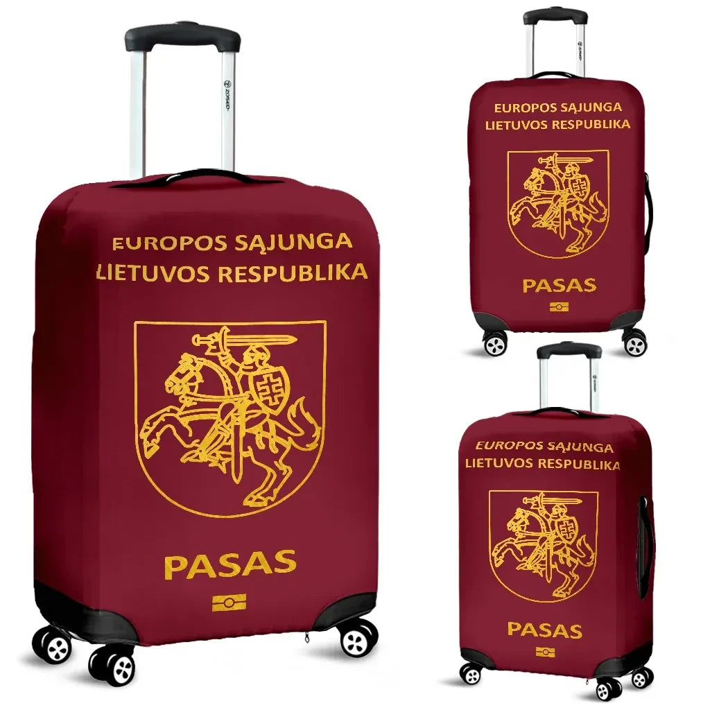 Lithuania Passport Luggage Covers Bn