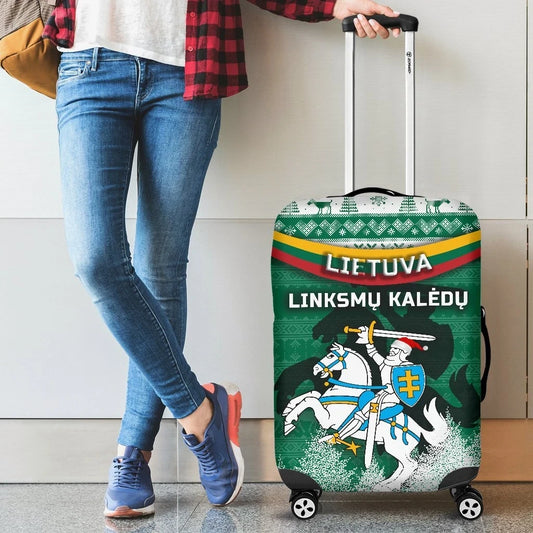 Lithuania Christmas Luggage Covers Simple Vibes Version