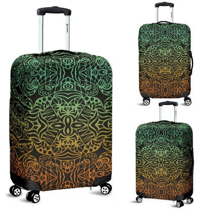 Mexico Aztec Pattern 01 Luggage Cover Sd1