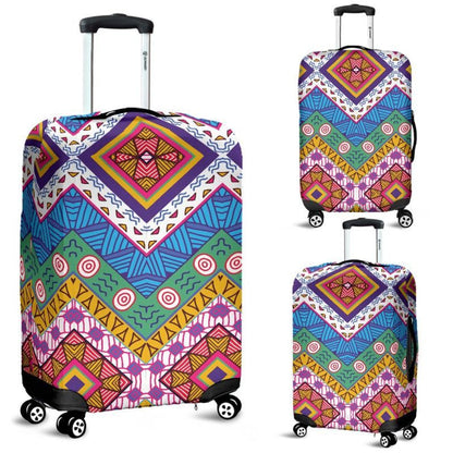 Mexico Aztec Pattern 05 Luggage Cover Sd1