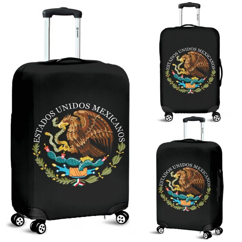 Mexico Coat Of Arms Luggage Cover Bn04