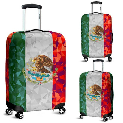 Mexico Polygon Luggage Cover Bn04