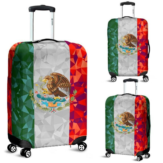 Mexico Polygon Luggage Cover Bn04
