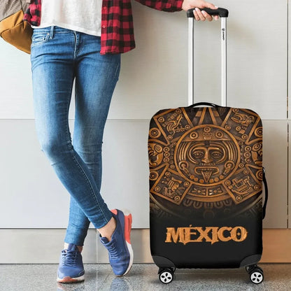Mexico Aztec Luggage Covers The Ancient Aztec Calendar