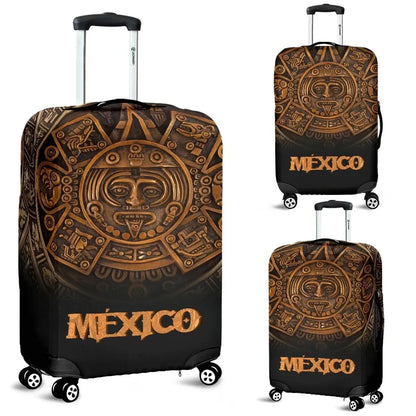Mexico Aztec Luggage Covers The Ancient Aztec Calendar