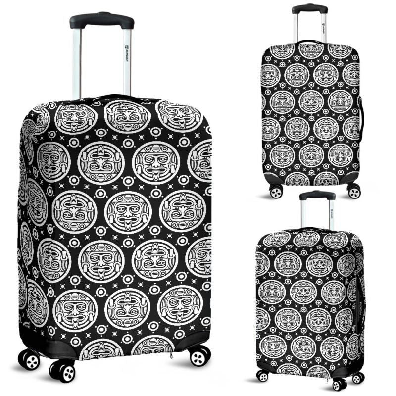 Mexico Aztec Pattern 02 Luggage Cover Sd1