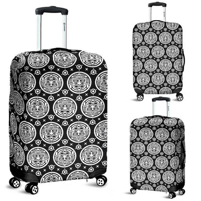 Mexico Aztec Pattern 02 Luggage Cover Sd1