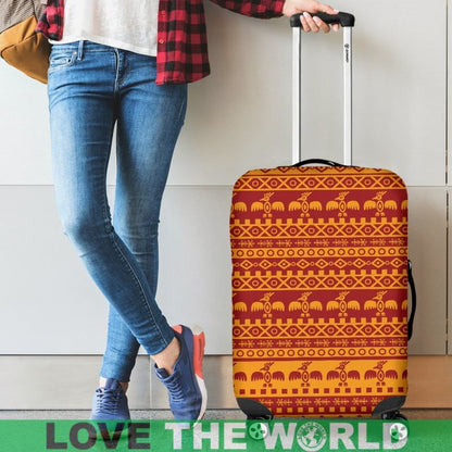 Mexico Aztec Pattern 10 Luggage Cover Sd1