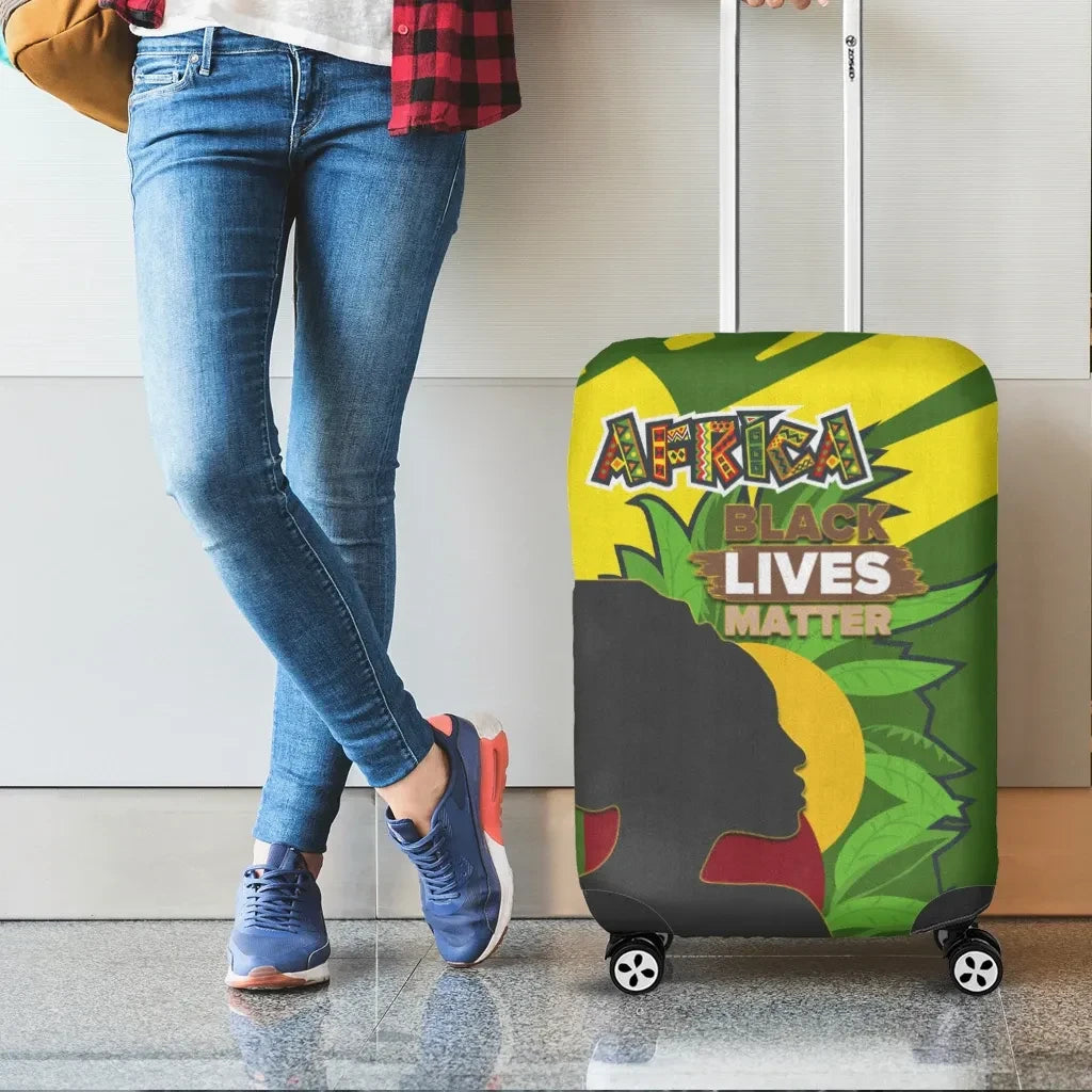 African Pride Luggage Covers Black Lives Matter, Happy Black History Month 2021