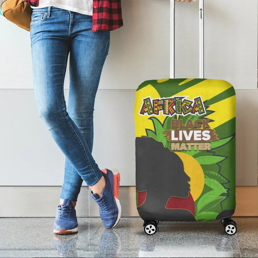 African Pride Luggage Covers Black Lives Matter, Happy Black History Month 2021