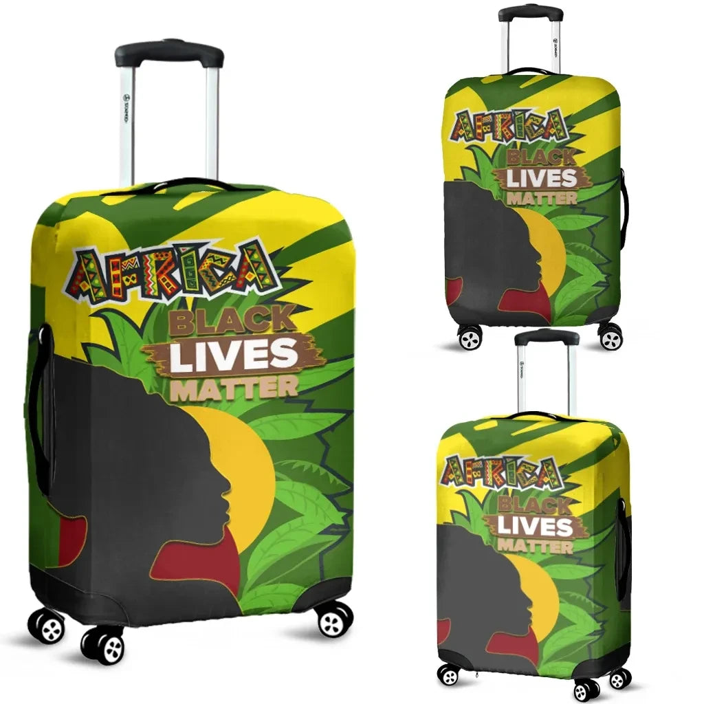 African Pride Luggage Covers Black Lives Matter, Happy Black History Month 2021