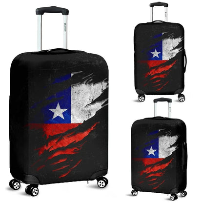 Chile in Me Luggage Covers Special Grunge Style