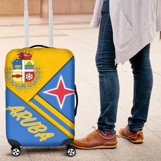 Aruba Luggage Covers Aruba Coat Of Arms