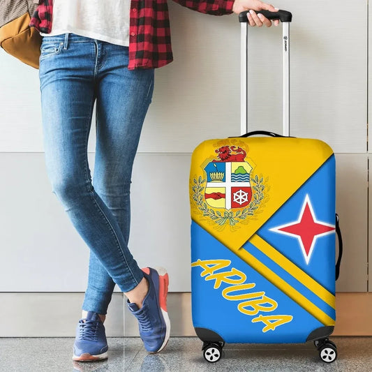 Aruba Luggage Covers Aruba Coat Of Arms