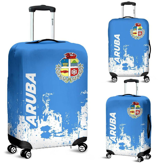 Aruba Luggage Cover Smudge Style 0