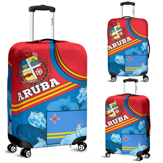 Aruba Luggage Cover One Happy Island