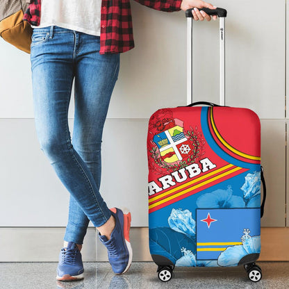 Aruba Luggage Cover One Happy Island