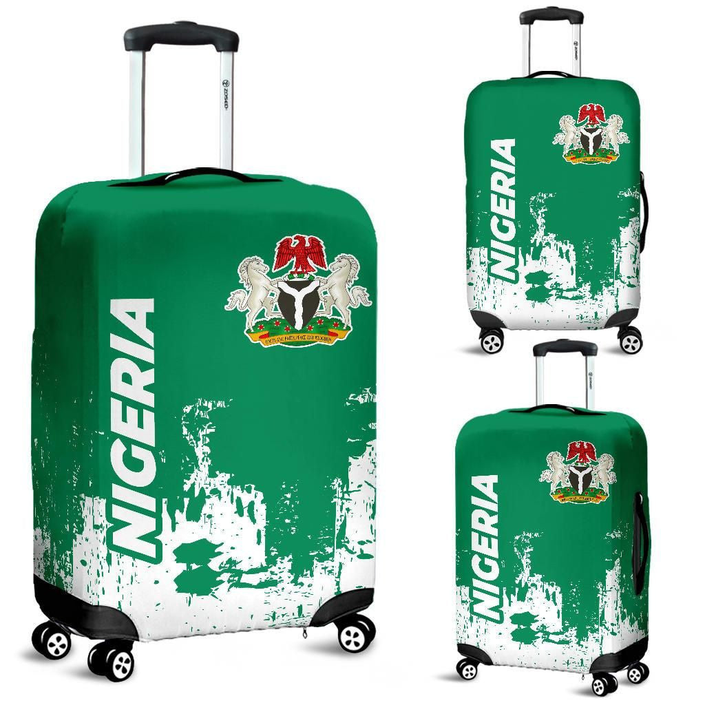Nigeria Luggage Cover Smudge Style 0
