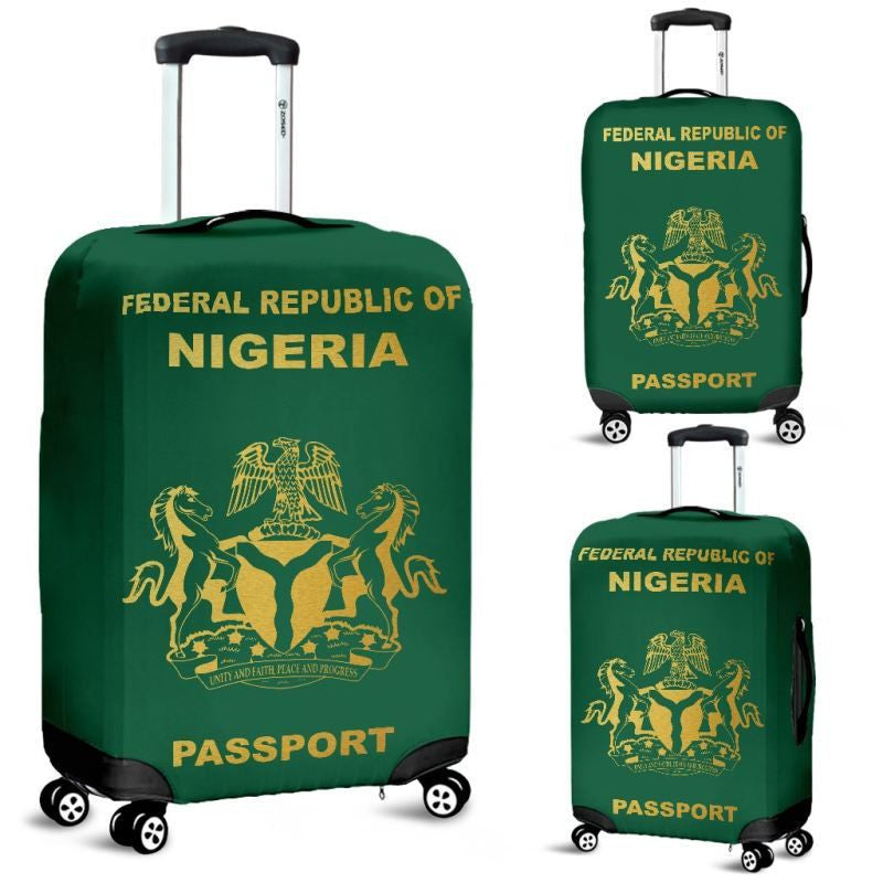 Nigeria Passport Luggage Covers Bn01