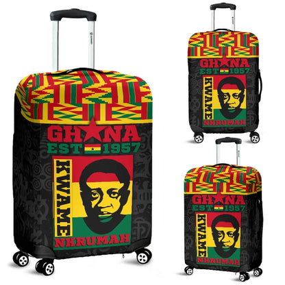 Ghana Luggage Cover EST. 1957